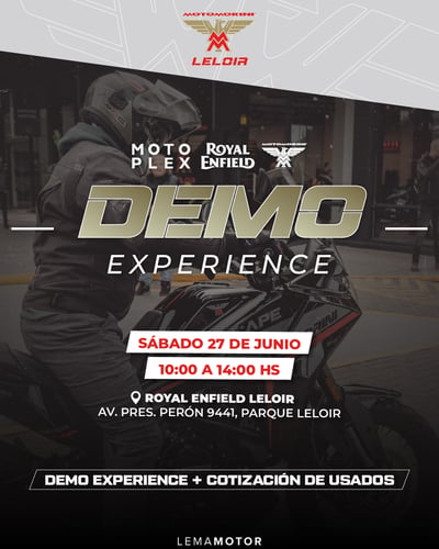 Demo Experience en Leloir: probá y elegí tu Próxima Moto