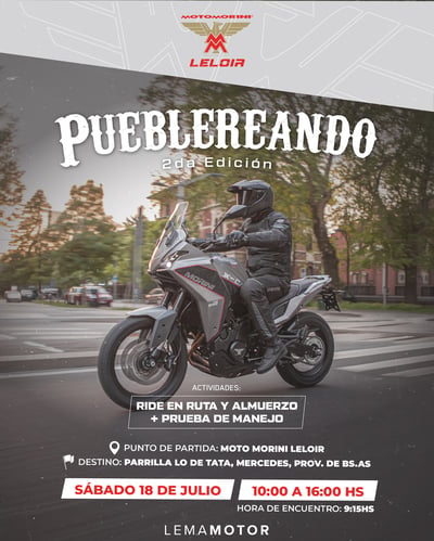 Pueblereando 2da Edición: volvemos a la ruta junto a la comunidad Moto Morini